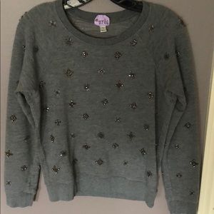 J Crew Beaded Sweater